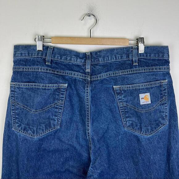 Carhartt Men's Loose Fit Denim Jeans - Blue - Picture 2 of 7
